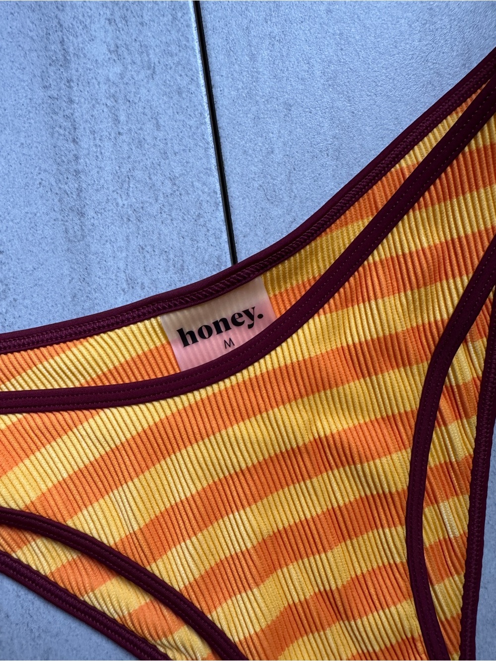 Honey Swim Gold Coast Classic Ribbed Bottoms - Picture 8 of 11